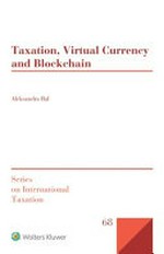 Taxation, virtual currency and blockchain /
